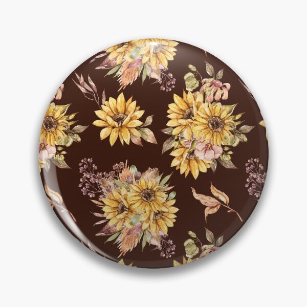 Item preview, Watercolor sunflower bouquets designed and sold by tiana-geo.