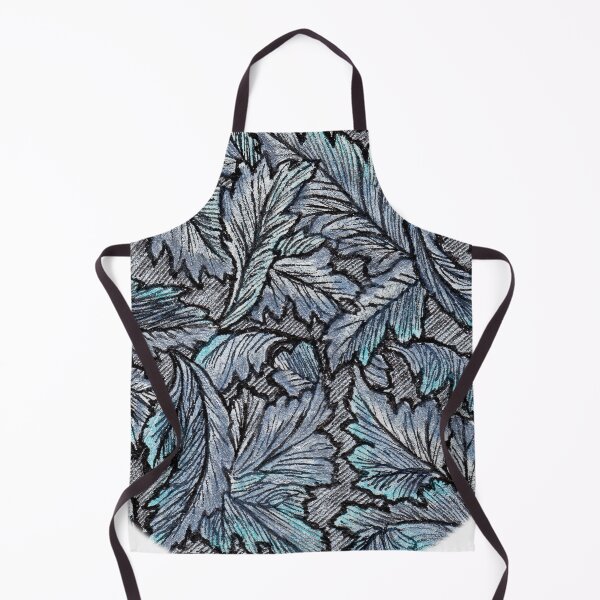 Item preview, Autumn Leaves silver and blue designed and sold by Sara-Rae.