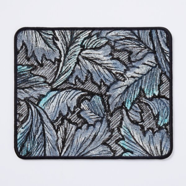 Item preview, Autumn Leaves silver and blue  designed and sold by Sara-Rae.