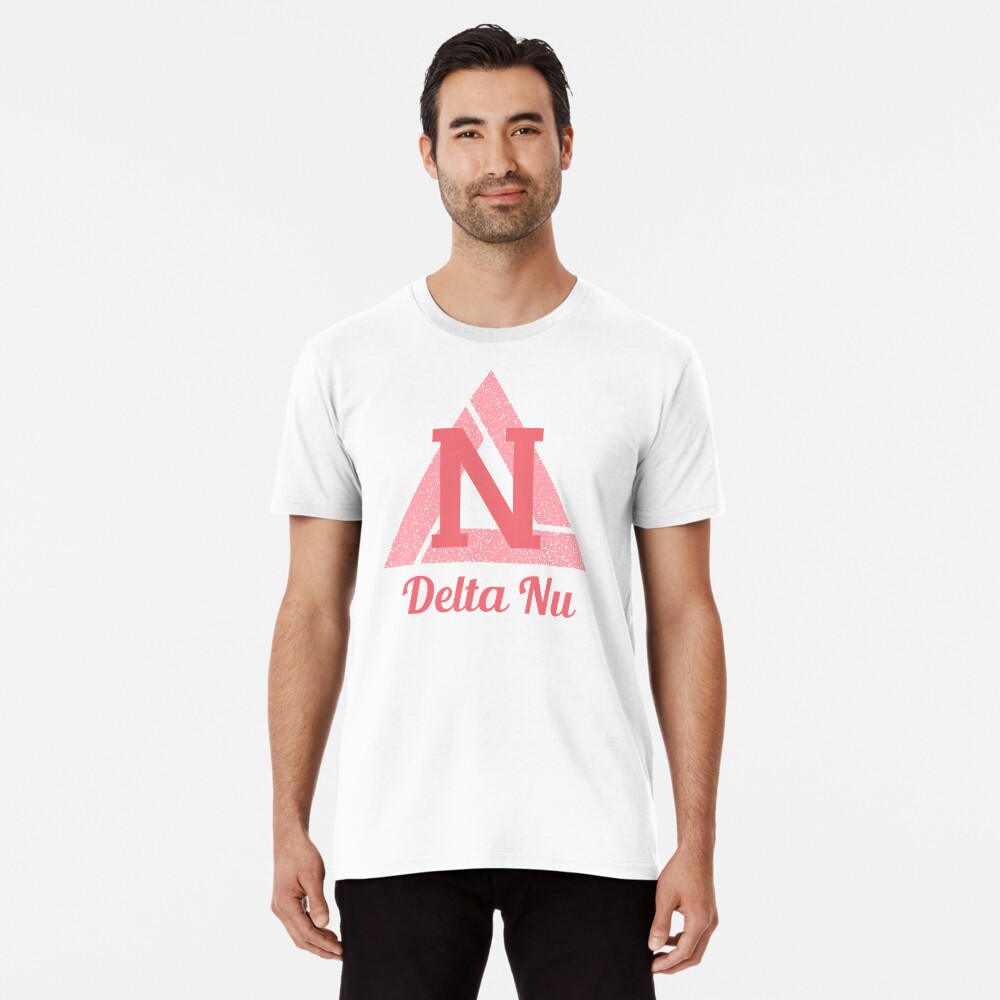 Men's Legally Blonde Delta Nu Greek Letters Tee