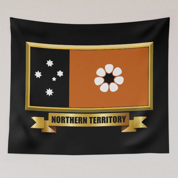 Item preview, NORTHERN TERRITORY Flag Gifts, Masks, Stickers & Products (N) designed and sold by mpodger.