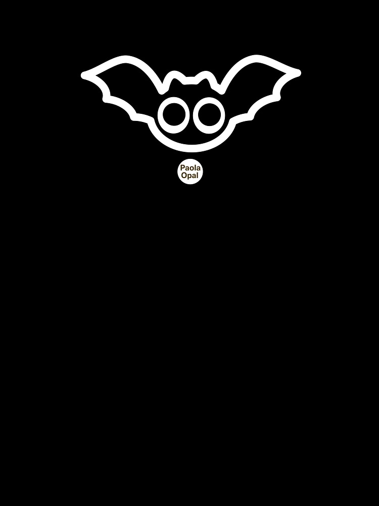 Thumbnail 2 of 2, Baby One-Piece, Spookie the Bat from the Simply Small Series (reverse) designed and sold by PaolaOpal.