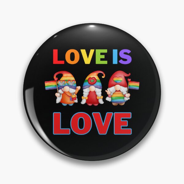 Item preview, Love is Love Rainbow Gnomes | LGBT Pride Month  designed and sold by AurayaStudio.