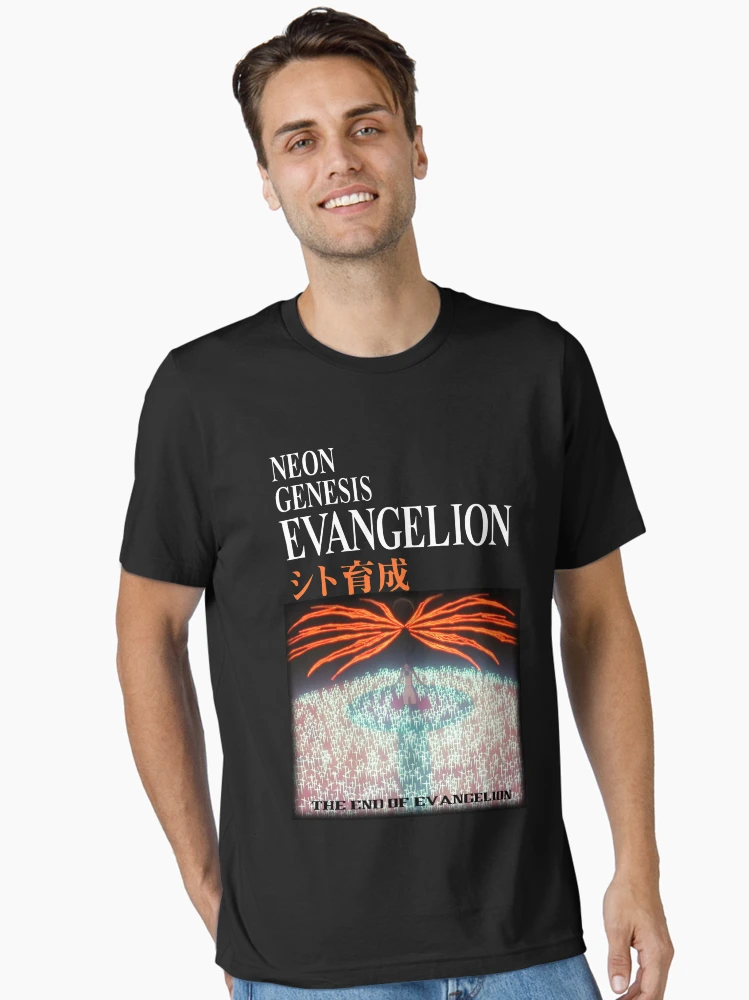 エヴァンゲリオン Tシャツ THE END OF EVANGELION Japanese the End of Evangelion, Neon Genesis Evangelion Shirt, End