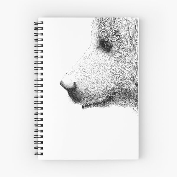 Aperçu de l'œuvre Ours de près créée et vendue par Vicky Pratt.