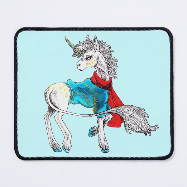 Item preview, Winter Unicorn in Coat designed and sold by Brooksie Fontaine.