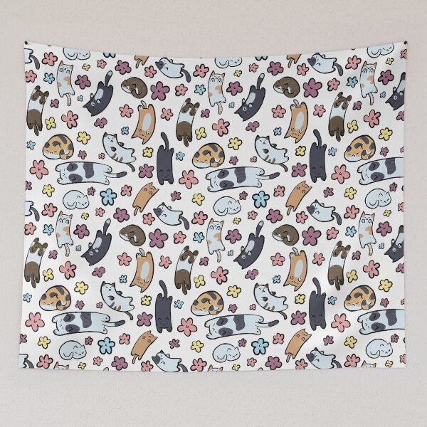 Item preview, Cat Pattern designed and sold by viv-trinh.