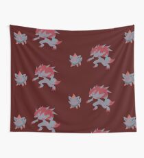 Zorua Evolution Wall Tapestry