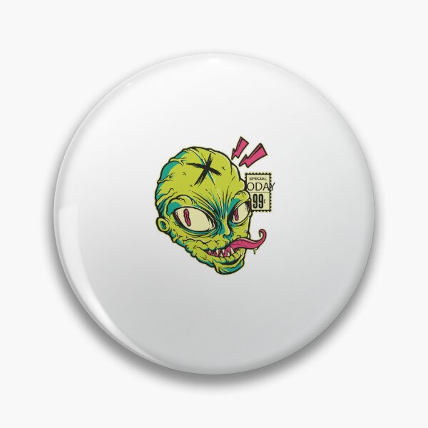 Item preview, comic-alien-head-t-shirt-desigN designed and sold by JAMALSTORE92.