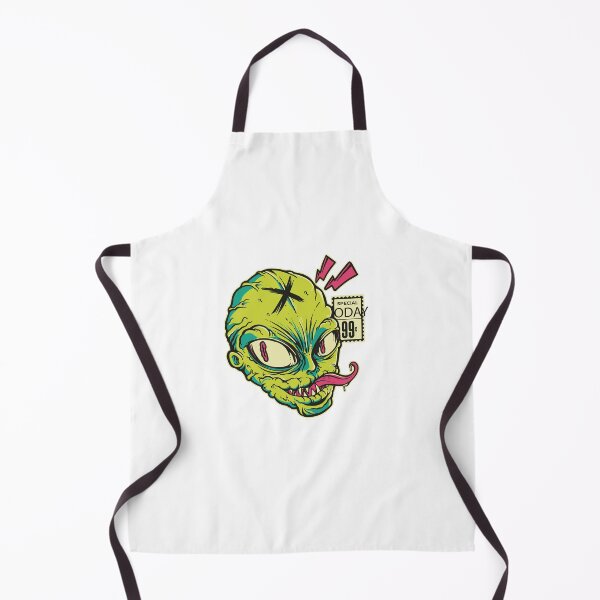 Item preview, comic-alien-head-t-shirt-desigN designed and sold by JAMALSTORE92.