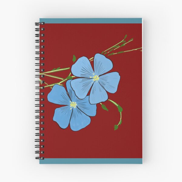 Item preview, Dibujo de lino azul designed and sold by EJoyC.