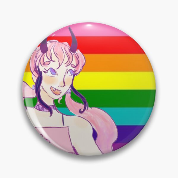 Item preview, VOCALOID MEIKA Hime Gilbert Baker Pride Flag  designed and sold by Holli Anderson.