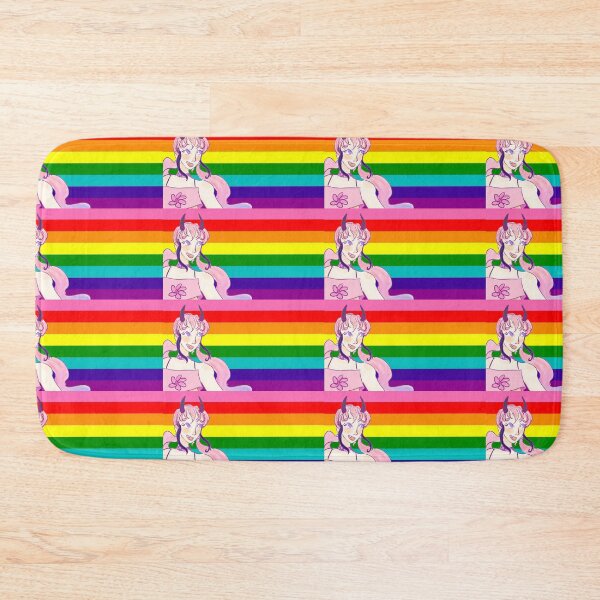 Item preview, VOCALOID MEIKA Hime Gilbert Baker Pride Flag  designed and sold by Holli Anderson.