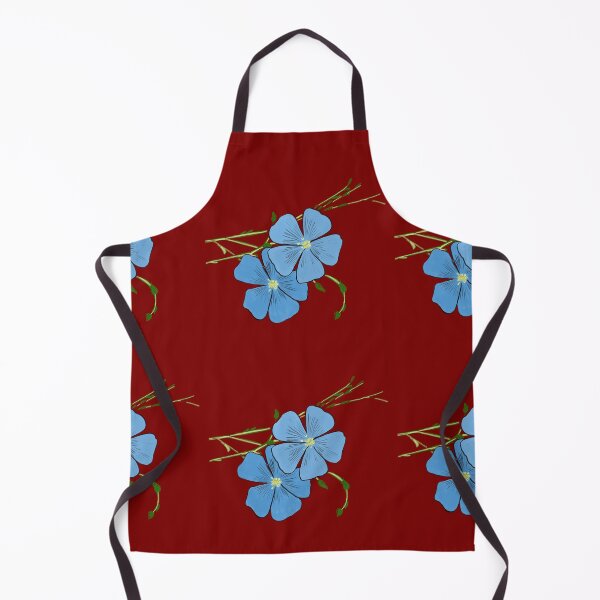Item preview, Blue flax drawing designed and sold by EJoyC.