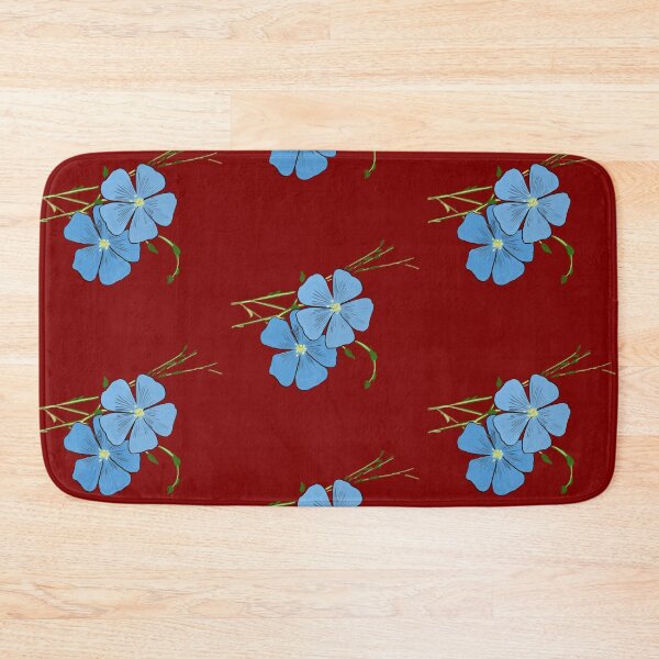Item preview, Blue flax drawing  designed and sold by EJoyC.