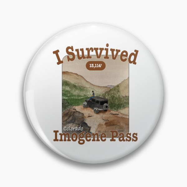 Item preview, I Survived Imogene Pass designed and sold by MMc Buck.