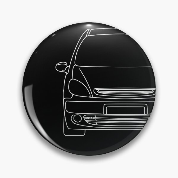 Artikelvorschau, Citroen Xsara 1999-2004 weiße Linien entworfen und verkauft von EdimDesign.