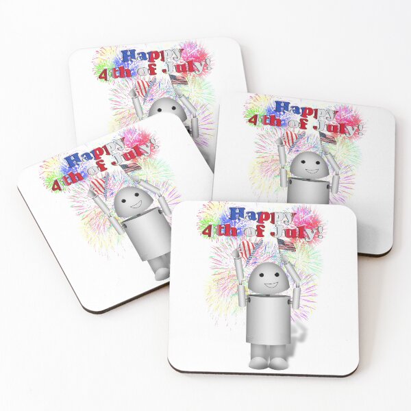 Item preview, Robo-x9 Celebrates the 4th of July designed and sold by Gravityx9.