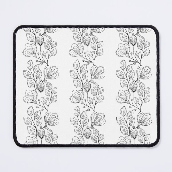 Item preview, Non Colored Pattern with Floral Motifs designed and sold by lissantee.