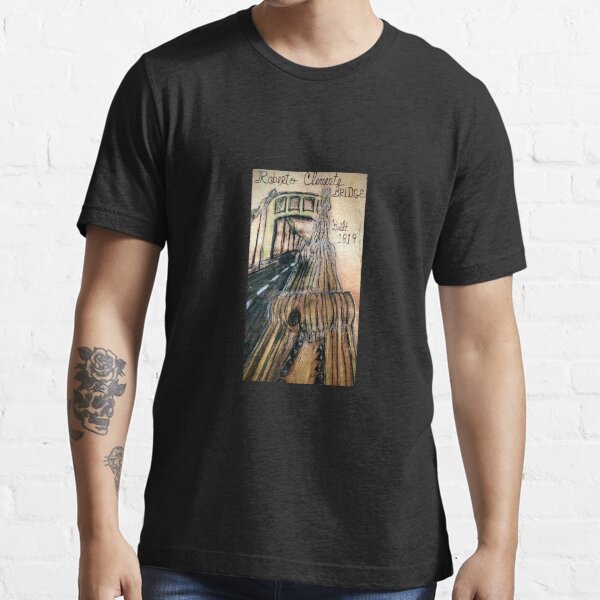 Roberto Clemente bridge Kids T-Shirt for Sale by TrashGooberArt