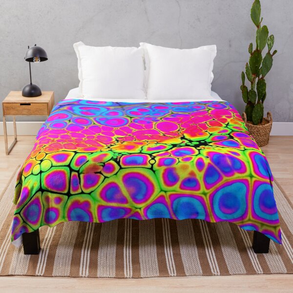 Item preview, PATTERN DESIGN STUDY #32 - Colorful Abstract of Cellular Shapes designed and sold by DEL-Productions.