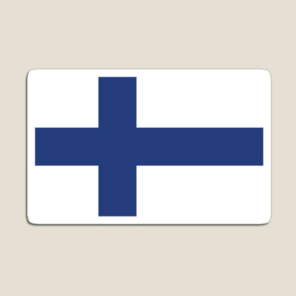 Item preview, Finnish Flag designed and sold by shirtsonshirts.