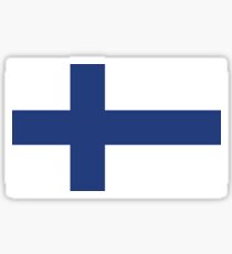 Finnish Flag Sticker