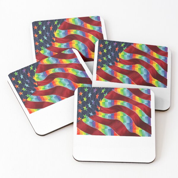 Item preview, Rainbow Fractal Flag designed and sold by Thorbo99.