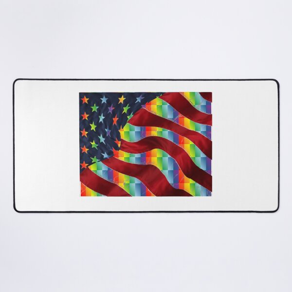 Item preview, Rainbow Fractal Flag designed and sold by Thorbo99.