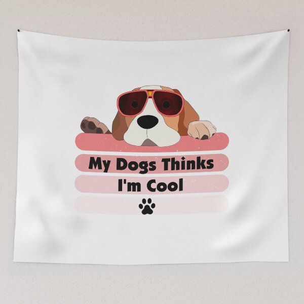 Item preview, My Dog Thinks I'm Cool - Funny Dog Lover designed and sold by Micosmile.
