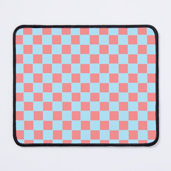 Item preview, Bubblegum Pink and Blue Checkerboard Chess Square Pattern designed and sold by jays-artworks.