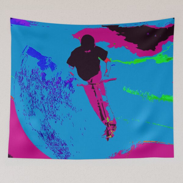 Item preview, Riding the Galaxy - Scooter Rider designed and sold by NaturePrints.