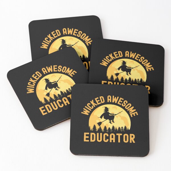 Item preview, Halloween Teacher - Wicked Awesome Educator - School Halloween Party, Autumn Teacher, Fall Teacher designed and sold by jadedscientist.