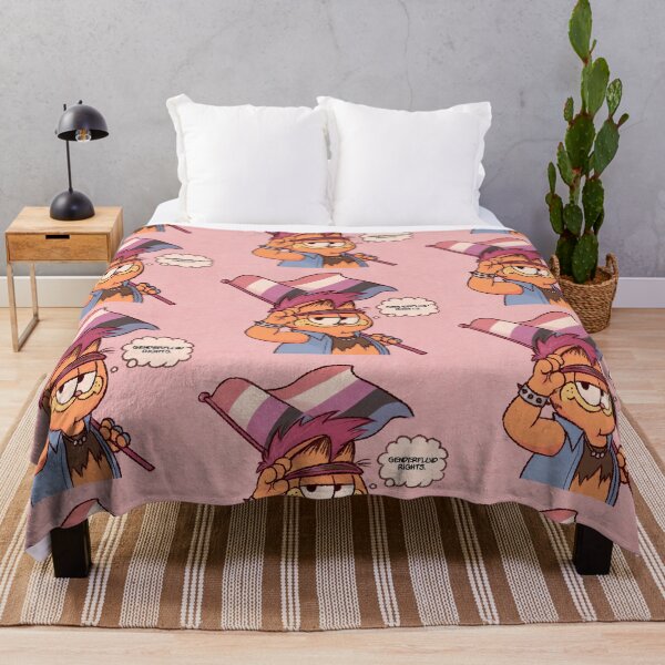 Item preview, Garf Pride - Genderfluid rights designed and sold by SeaBees.