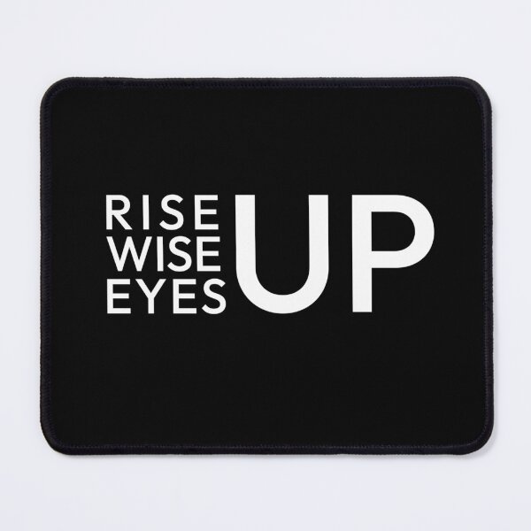 Item preview, Rise Up Wise Up Eyes Up  designed and sold by The Junto Shop.