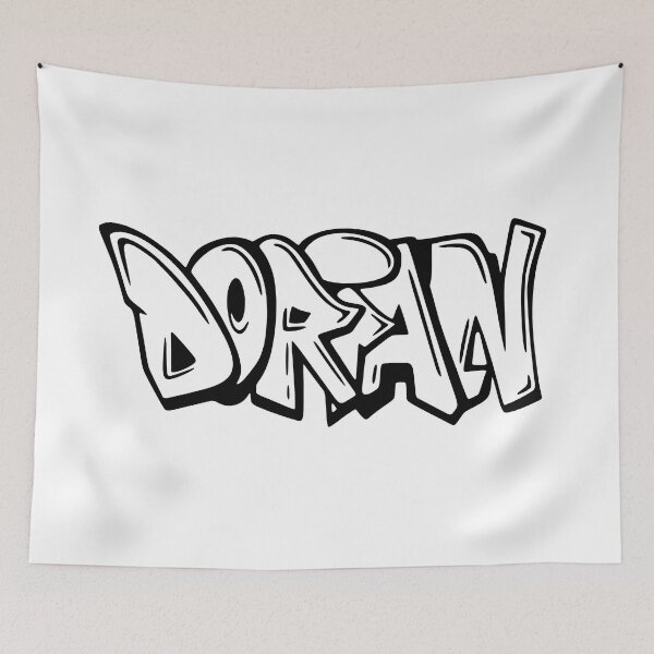 Item preview, Dorian - Graffiti Name Design designed and sold by NameThatShirt.