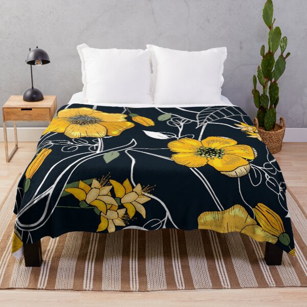 Item preview, Tropical yellow flower garden designed and sold by FGCART.