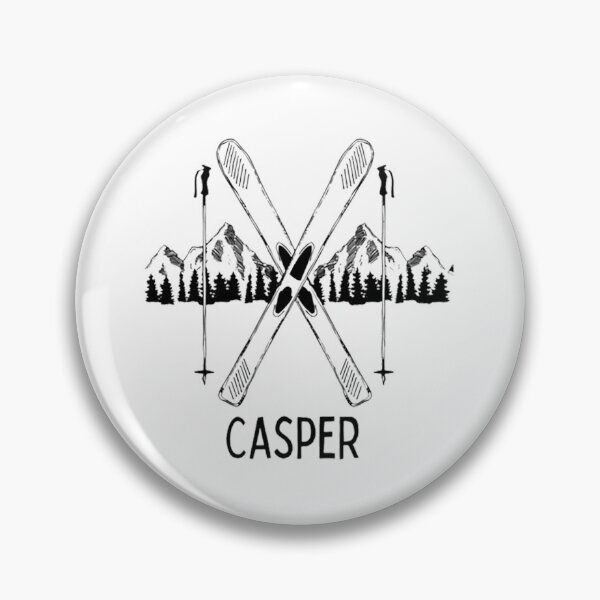 Item preview, Casper Wyoming Mountain Skiing Snowboarding designed and sold by JodieBond.