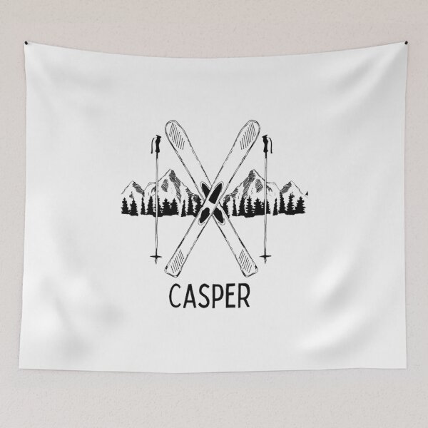Item preview, Casper Wyoming Mountain Skiing Snowboarding designed and sold by JodieBond.