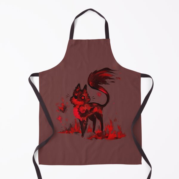 Item preview, fire demon cat designed and sold by snowysaur.