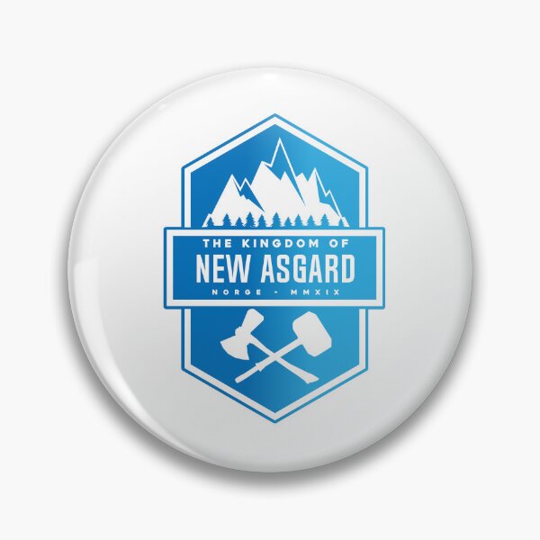 Item preview, New Asgard Blue Art Patch designed and sold by Primal Mistry.