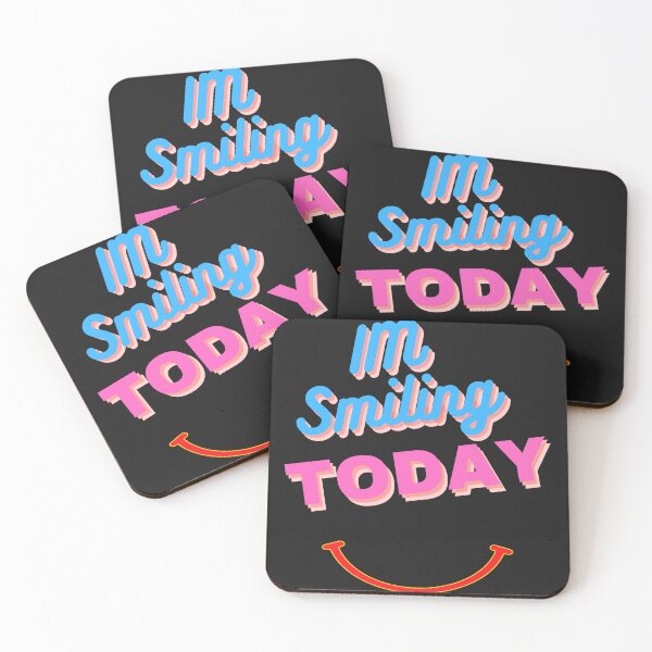Item preview, Im Smiling Today Alive Feel Good Breath Good Enjoy Your life Now T-Shirt designed and sold by CoolMolo.