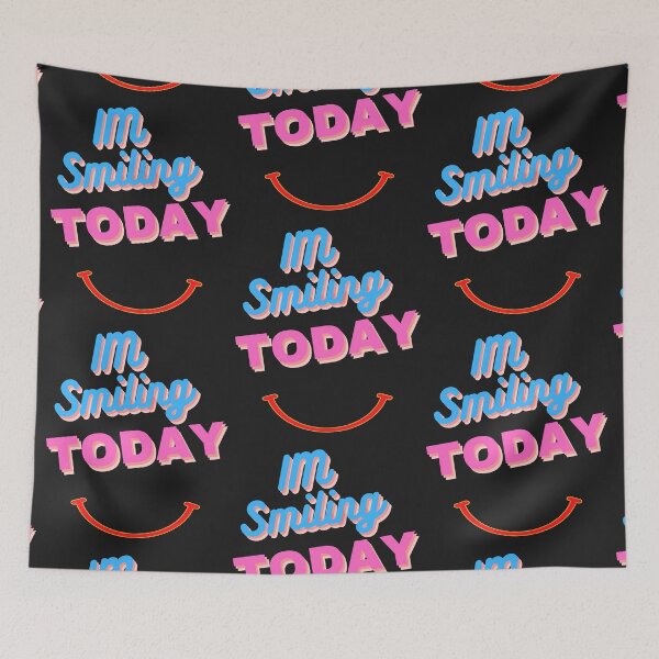 Item preview, Im Smiling Today Alive Feel Good Breath Good Enjoy Your life Now T-Shirt designed and sold by CoolMolo.