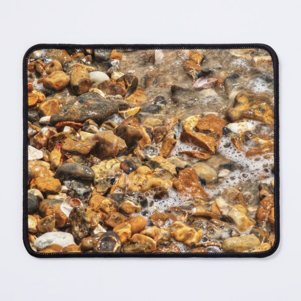Item preview, Stones on the waters edge on Avon Beach designed and sold by days-photographic.