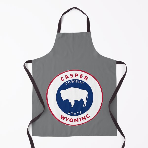 Item preview, Casper Wyoming State Flag Badge Bison Roundlet WY Pride designed and sold by JodieBond.