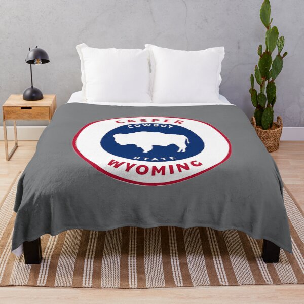 Item preview, Casper Wyoming State Flag Badge Bison Roundlet WY Pride designed and sold by JodieBond.