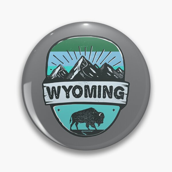 Item preview, Wyoming Grand Teton National Park Bison Buffalo Cheyenne Casper Jackson Laramie Gillette Cody designed and sold by JodieBond.