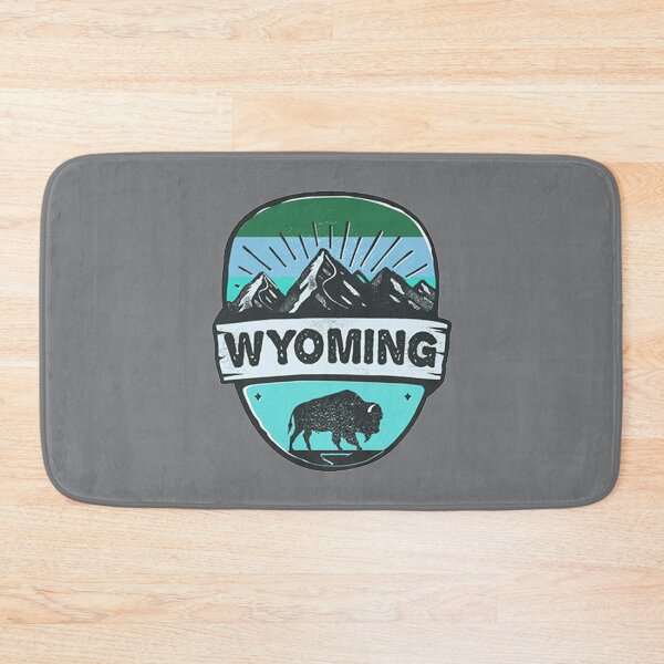 Item preview, Wyoming Grand Teton National Park Bison Buffalo Cheyenne Casper Jackson Laramie Gillette Cody designed and sold by JodieBond.