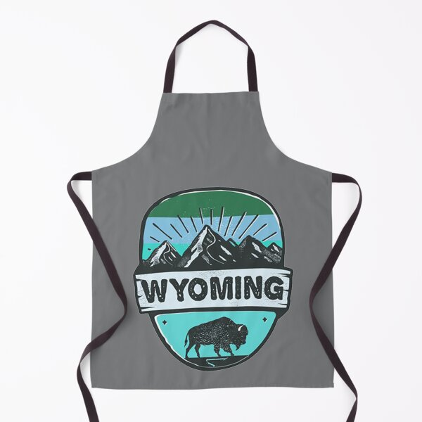 Item preview, Wyoming Grand Teton National Park Bison Buffalo Cheyenne Casper Jackson Laramie Gillette Cody designed and sold by JodieBond.