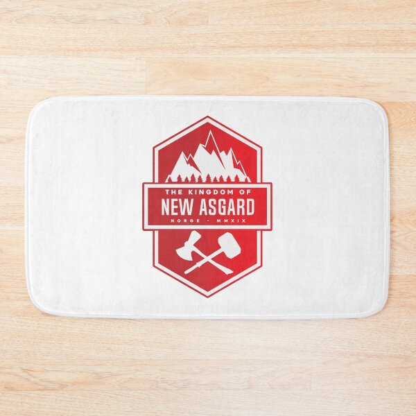 Item preview, New Asgard Red Art Patch designed and sold by Primal Mistry.